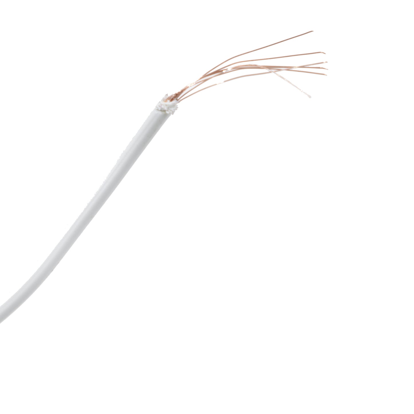 Cable automotriz blanco 10 AWG 10 metros