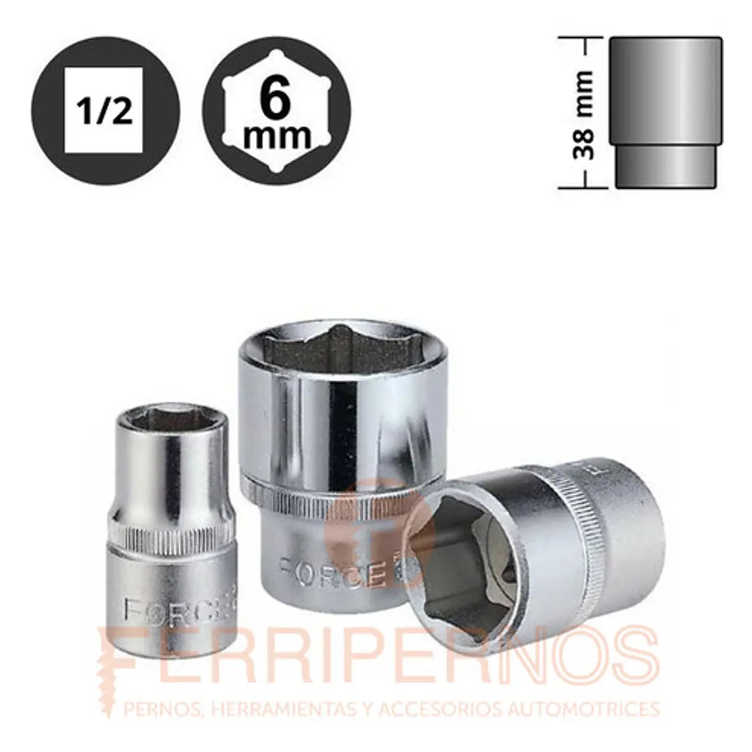 Dado Hexagonal Corto Cuadrante 1/2 - FORCE