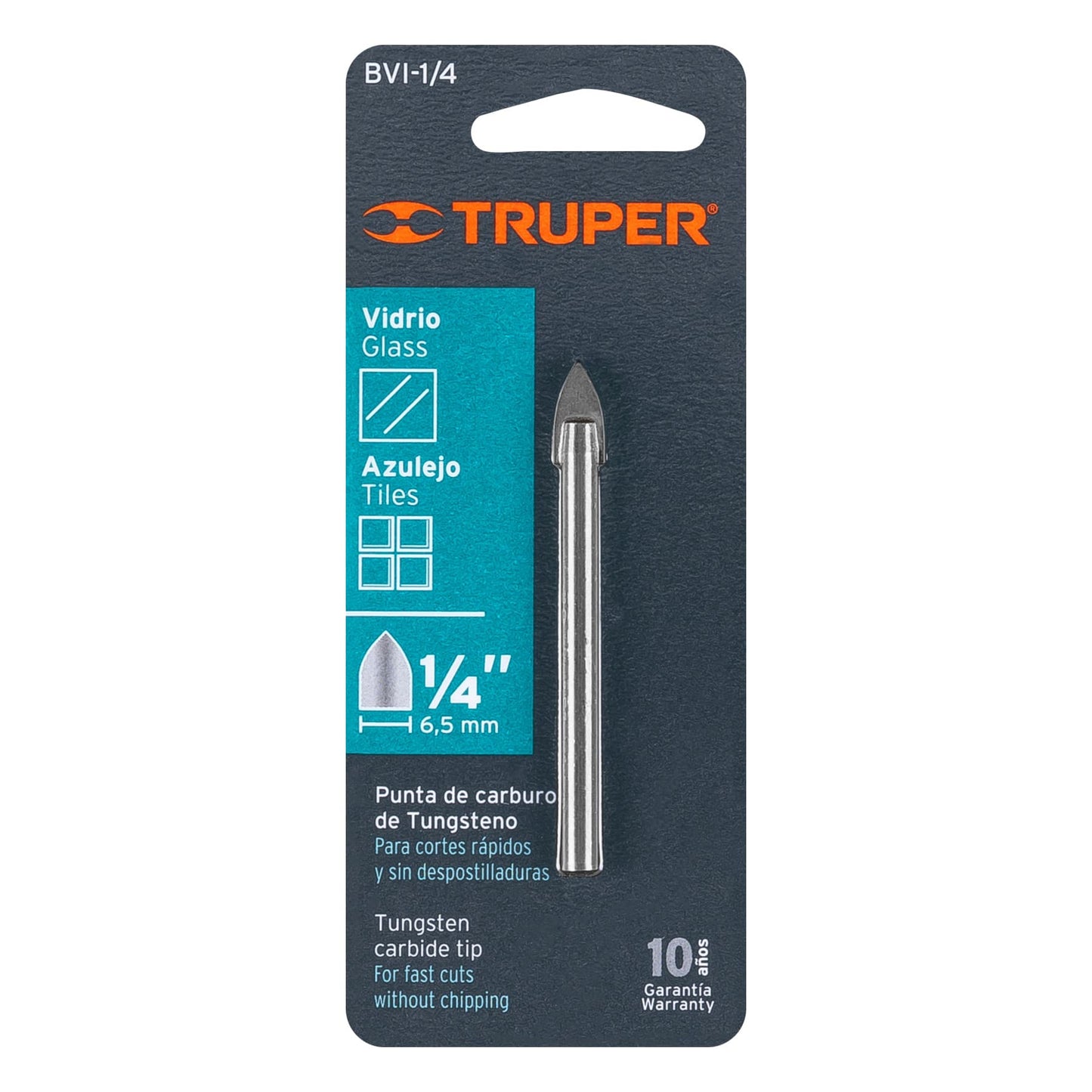 Broca para Vidrio y Azulejo – Truper