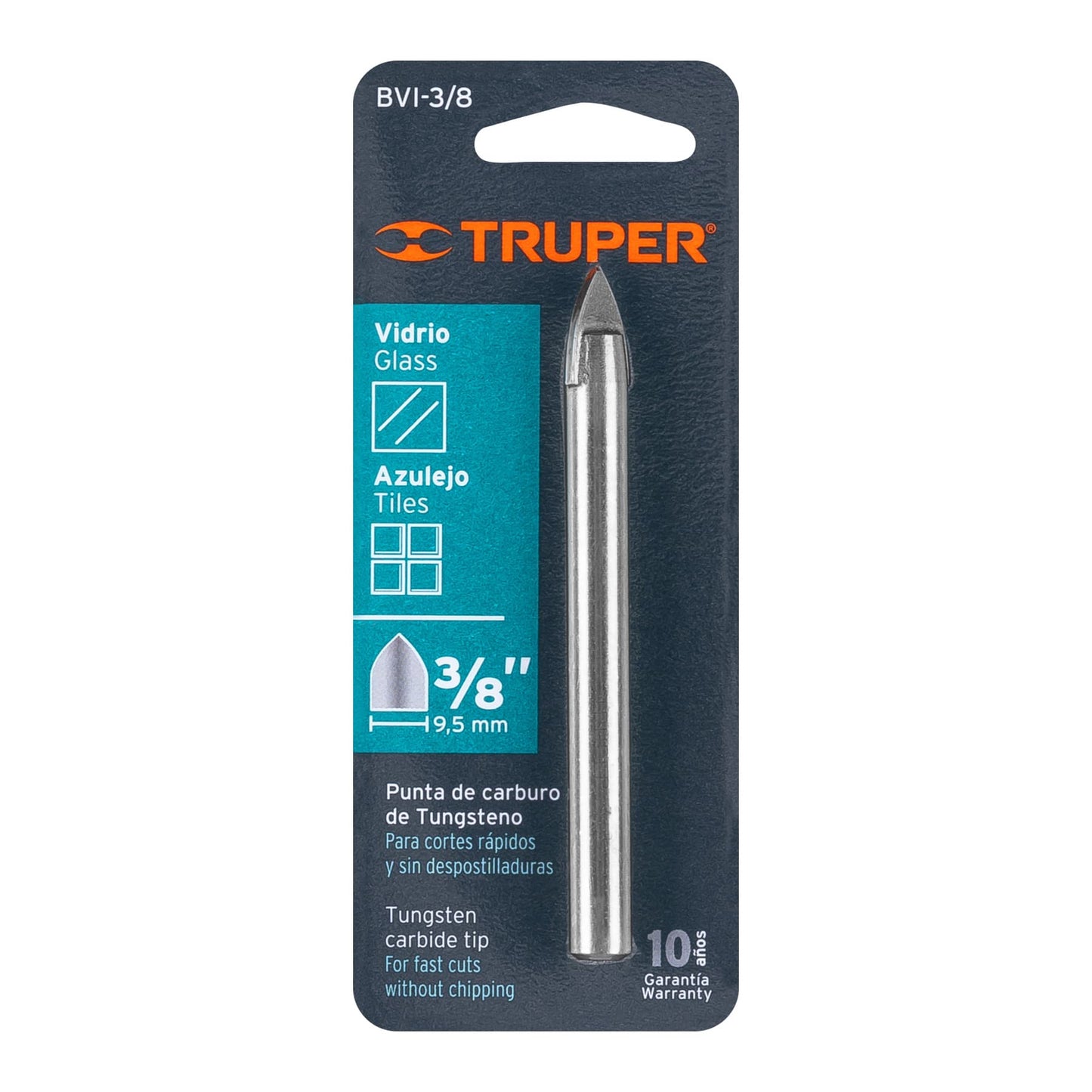Broca para Vidrio y Azulejo – Truper