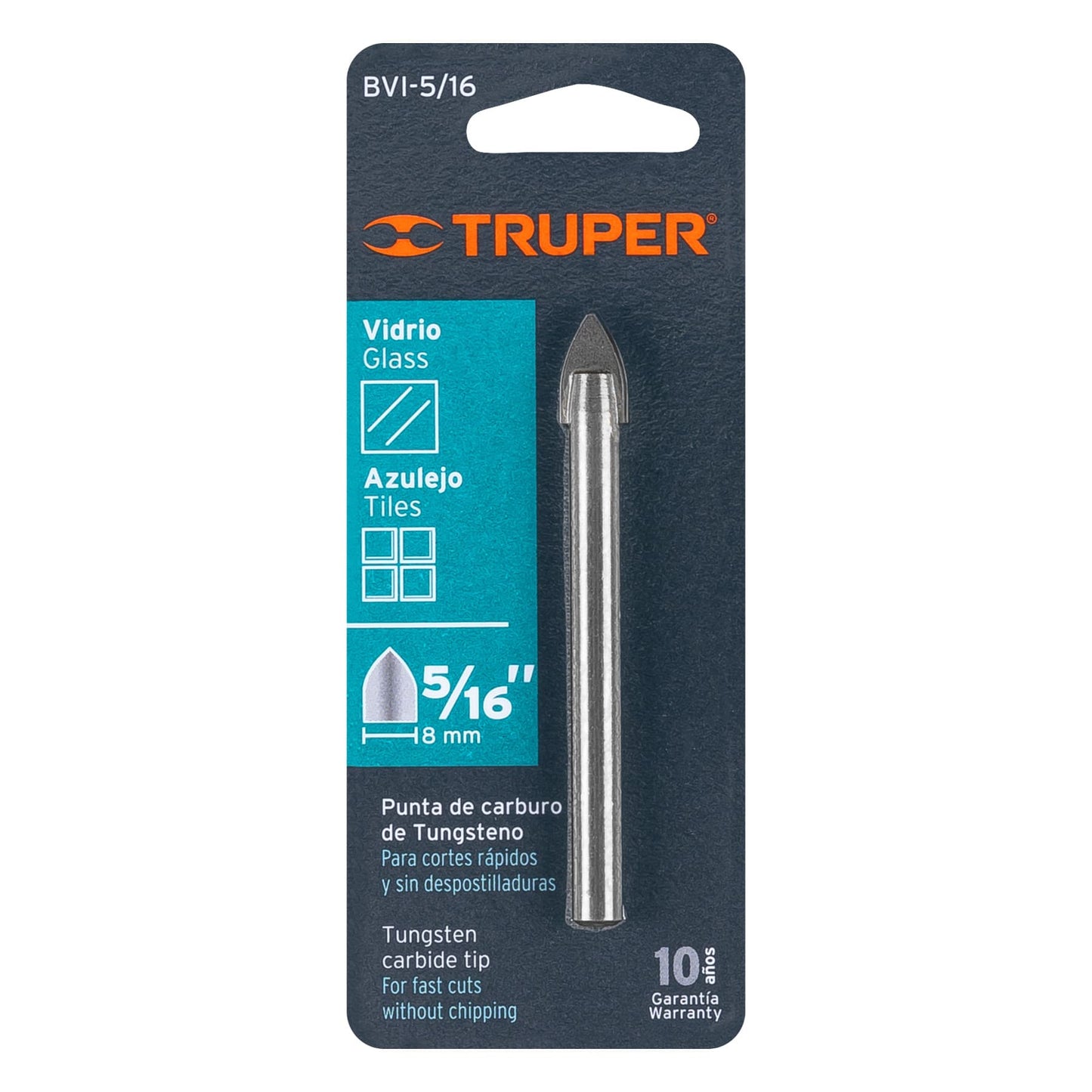 Broca para Vidrio y Azulejo – Truper