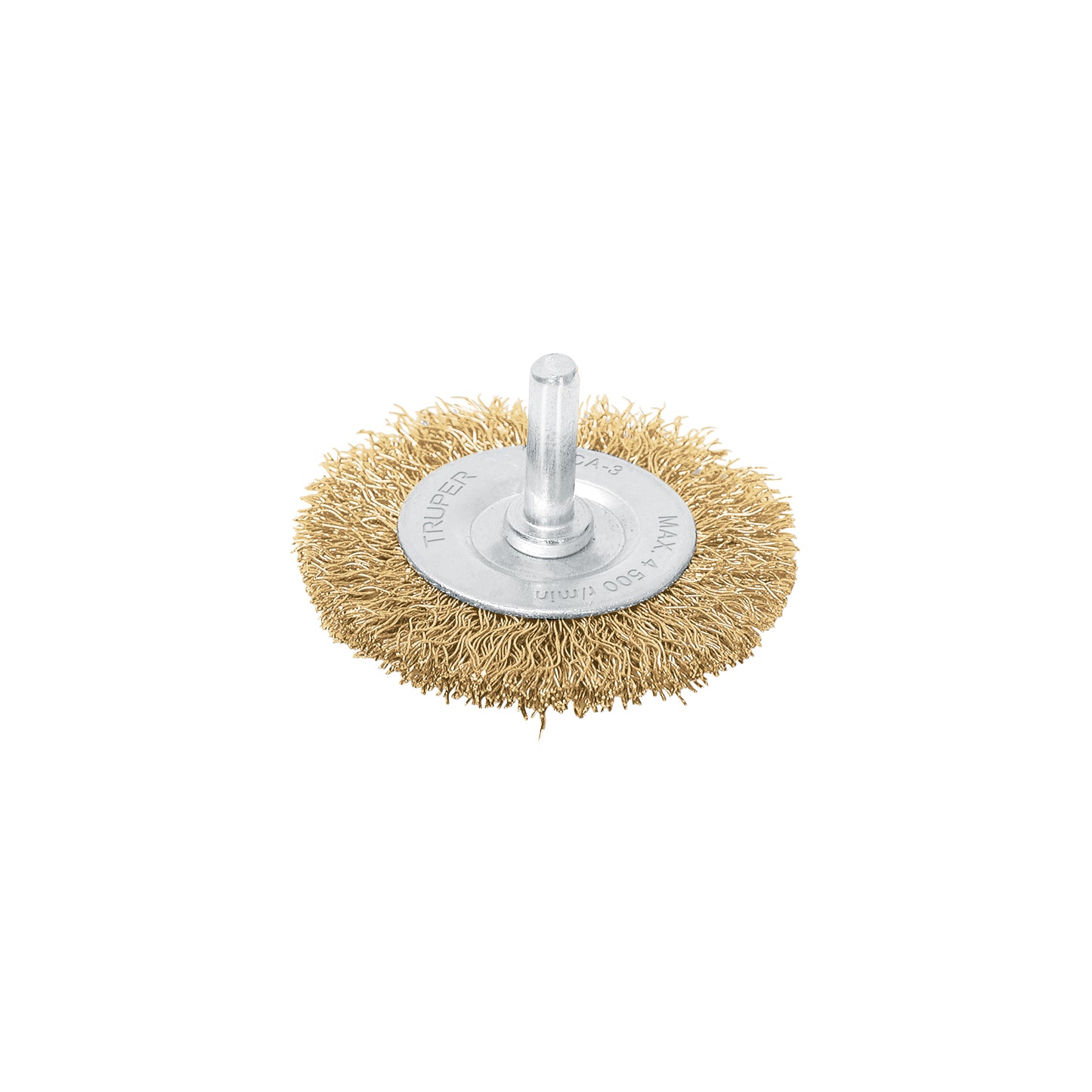 Carda Circular de Alambre Grueso con Zanco 1/4" – Truper