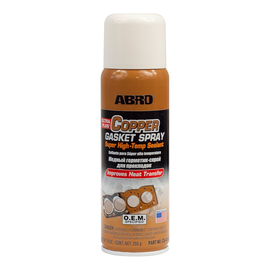 Ultra Plus Copper Gasket Spray – Sellador Alta Temperatura - ABRO