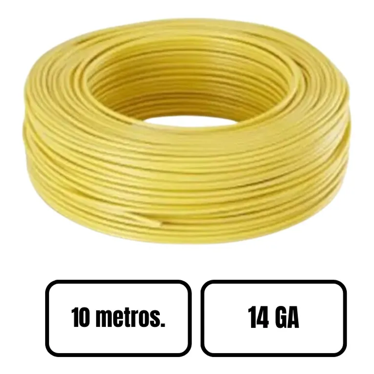Cable Automotriz 14 AWG (10 Metros)