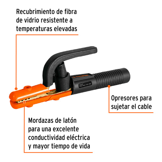 Pinza Porta Electrodo 300A – Truper