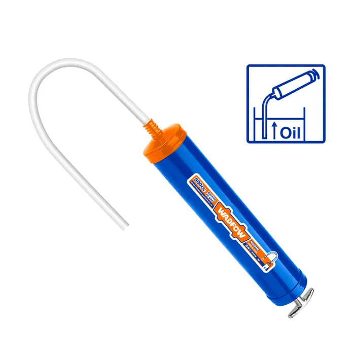 Pistola de Succión de Aceite 500 cc con Manguera – Wadfow