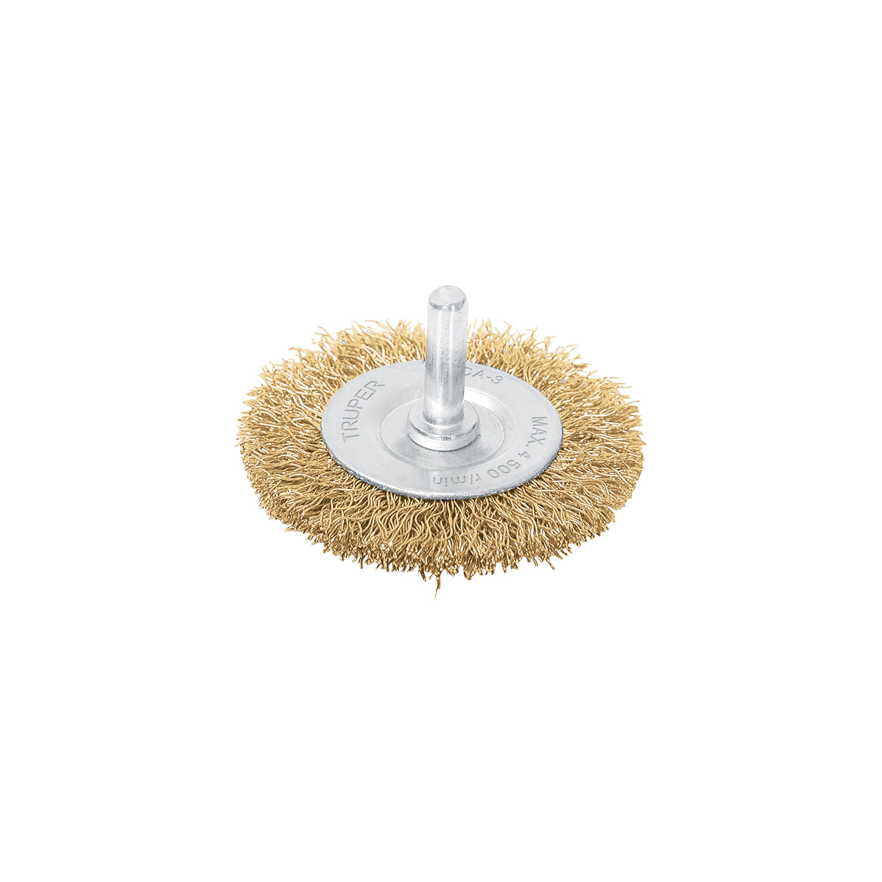 Carda Circular de Alambre Grueso con Zanco 1/4" – Truper