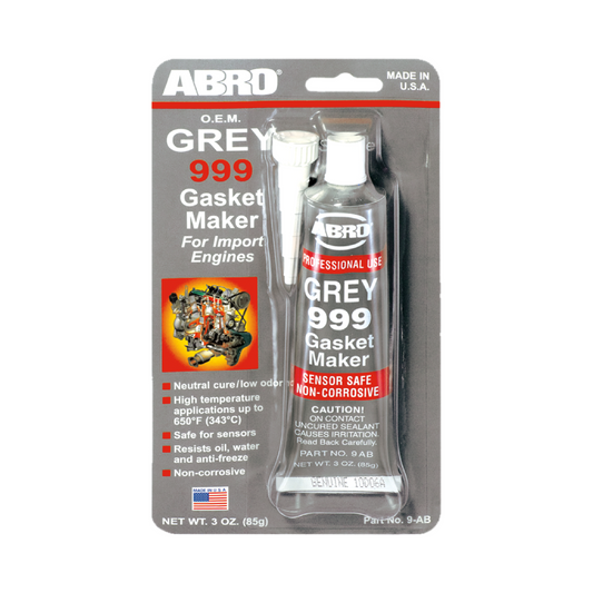 Grey 999 Silicona Gris RTV Alta Temperatura 85 g – Abro