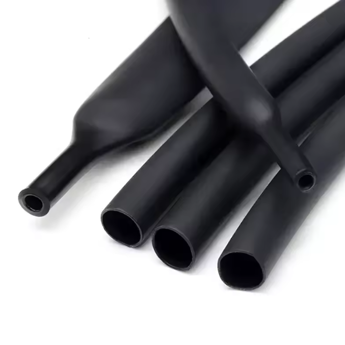 Tubo Termorretráctil Negro – Venta por Metro