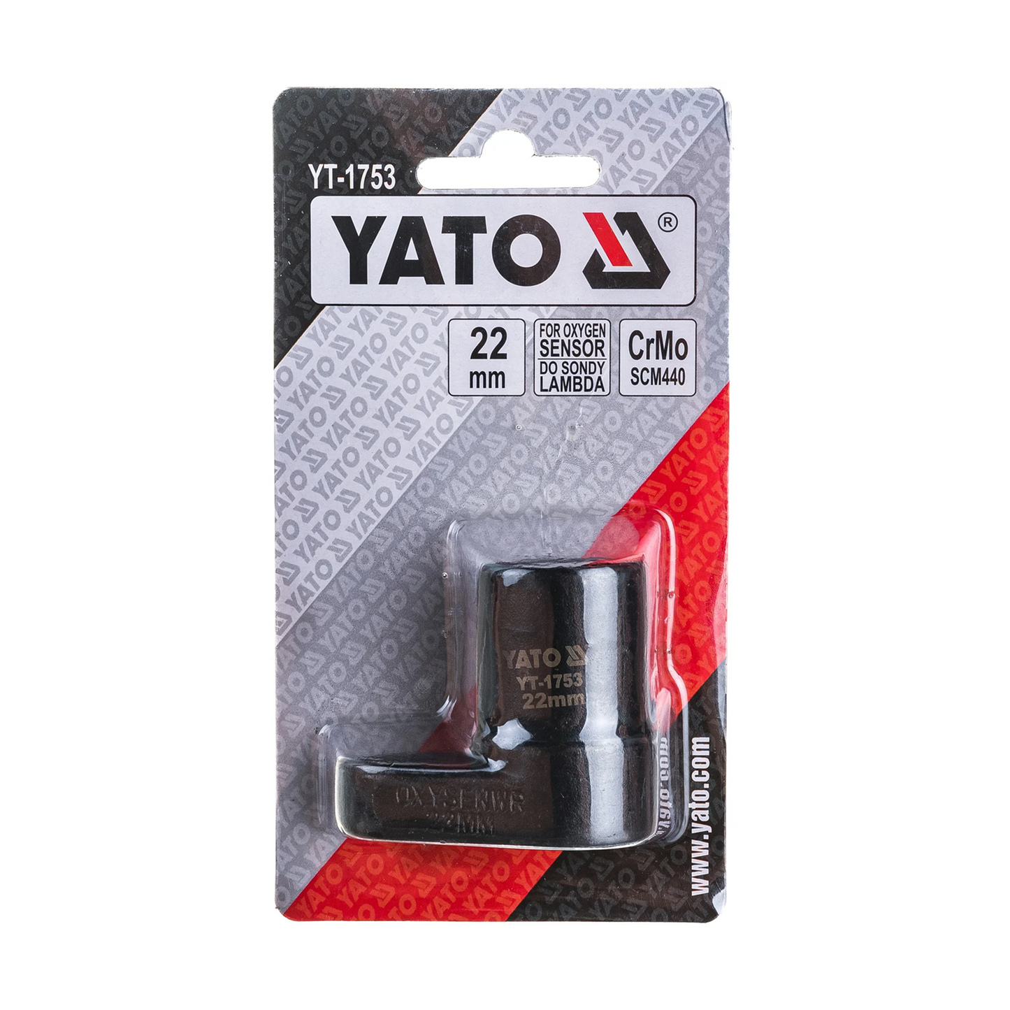Dado para Sensor de Oxígeno 22 mm 1/2” – Yato