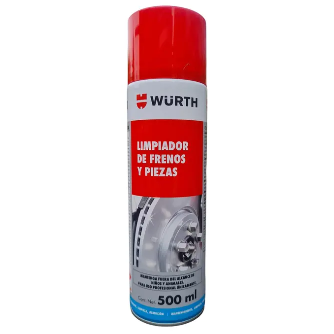 Limpiador de Frenos y Piezas 500ml - Wurth