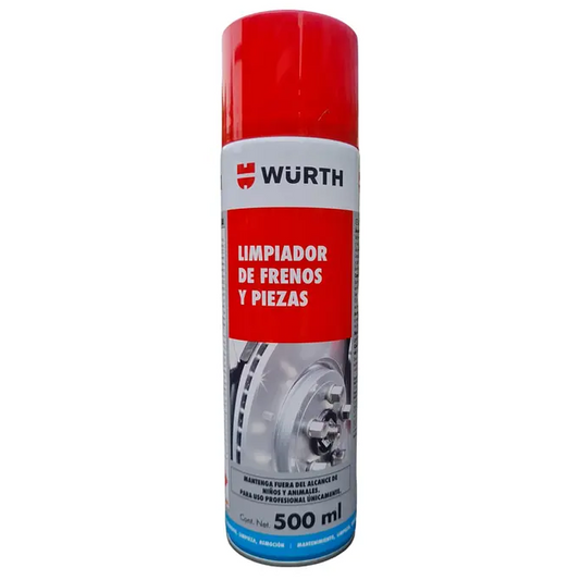 Limpiador de Frenos y Piezas 500ml - Wurth