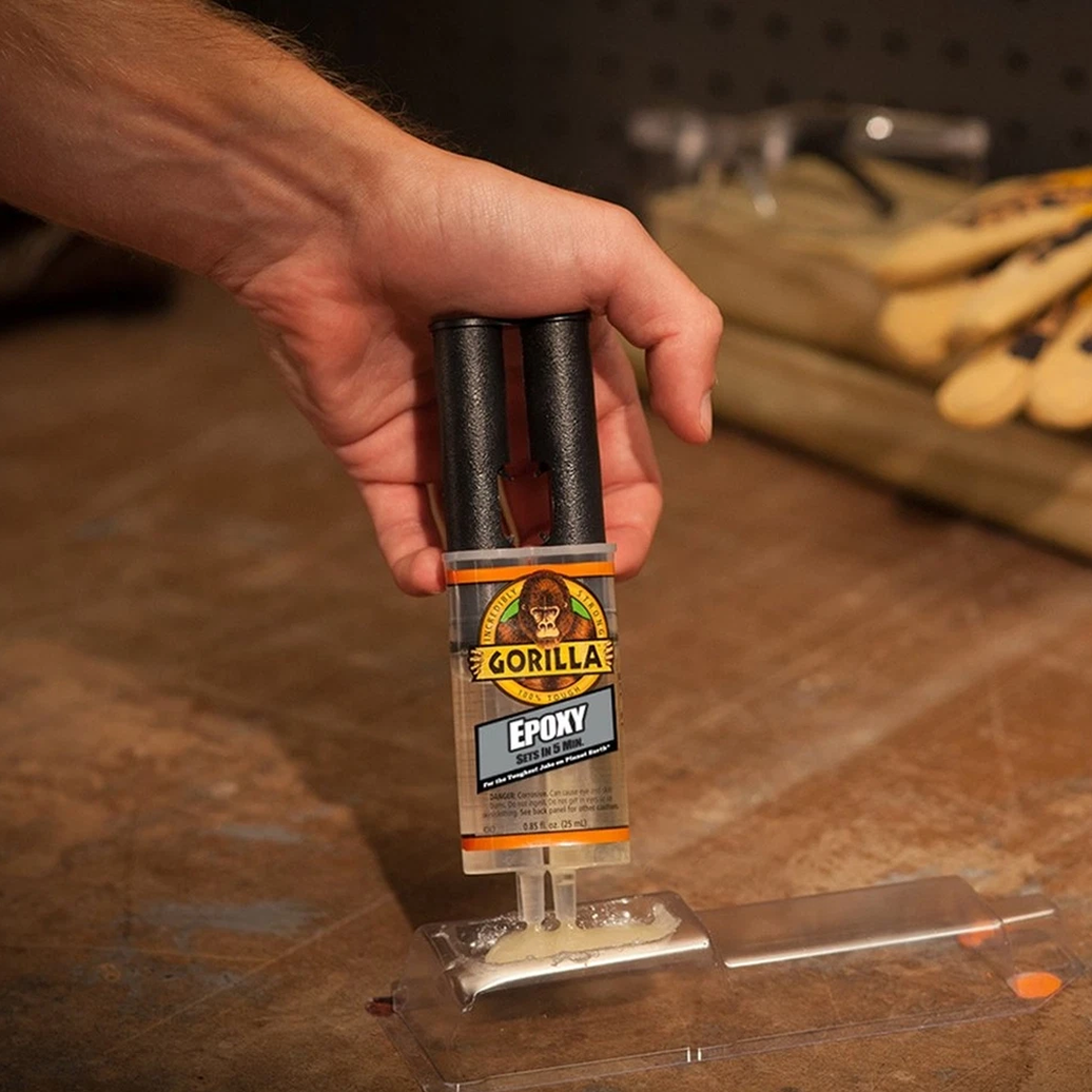 Epoxy Transparente Gorilla Clear 25 ml – Adhesivo de Alta Resistencia