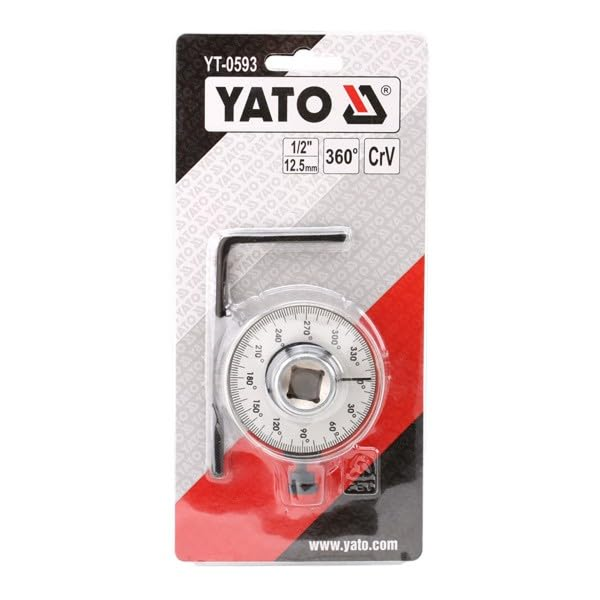 Medidor Torque Angular 1/2” 360° – Yato